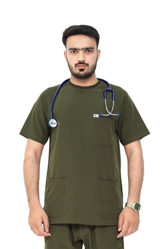 Men Crew Neck Scrubs