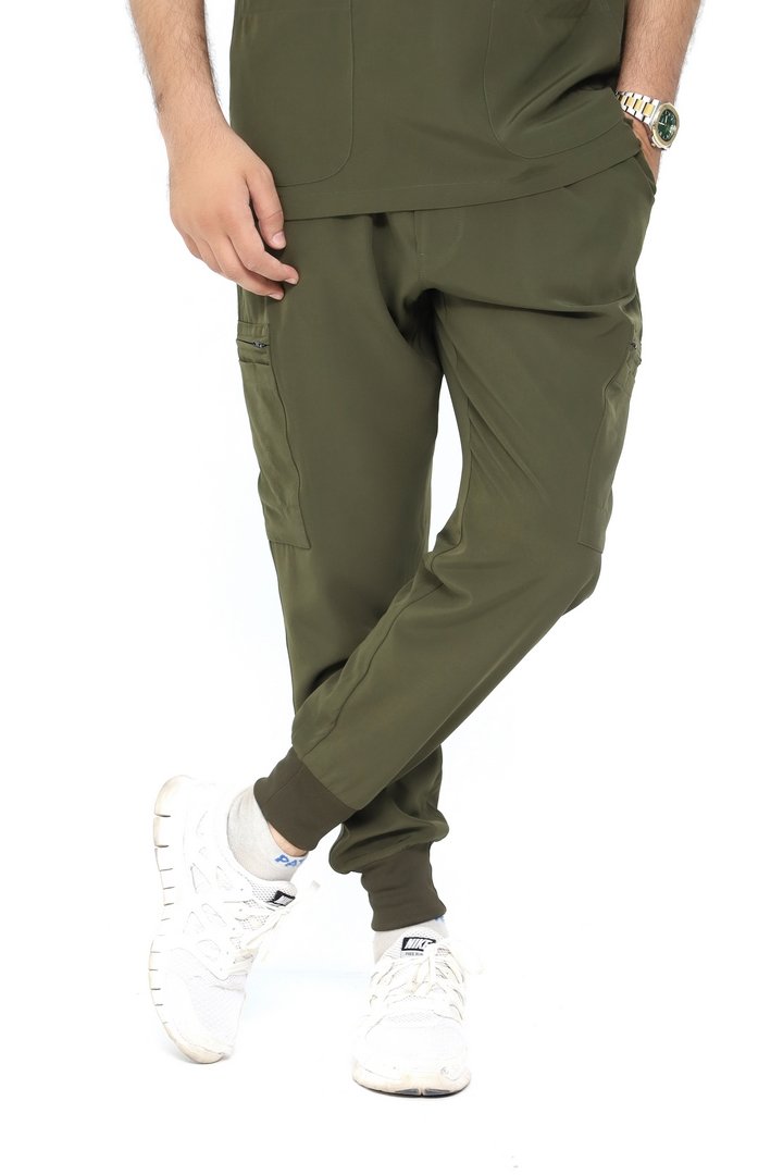 men crew neck scrubs