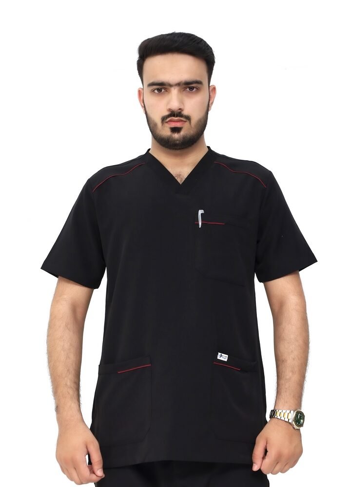 Men Classic V Neck Scrubs